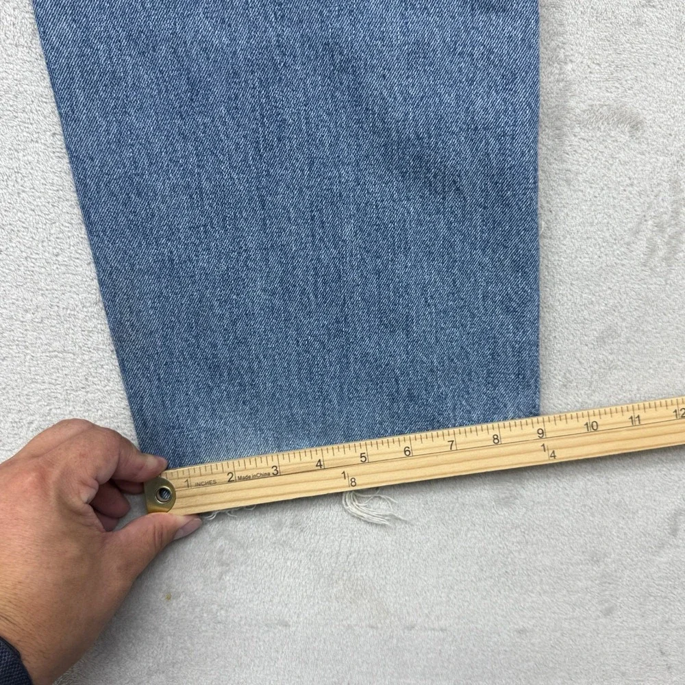 Levi's 505 Regular Fit Jeans Mens 40x30 Blue Straight Leg Medium Wash Denim